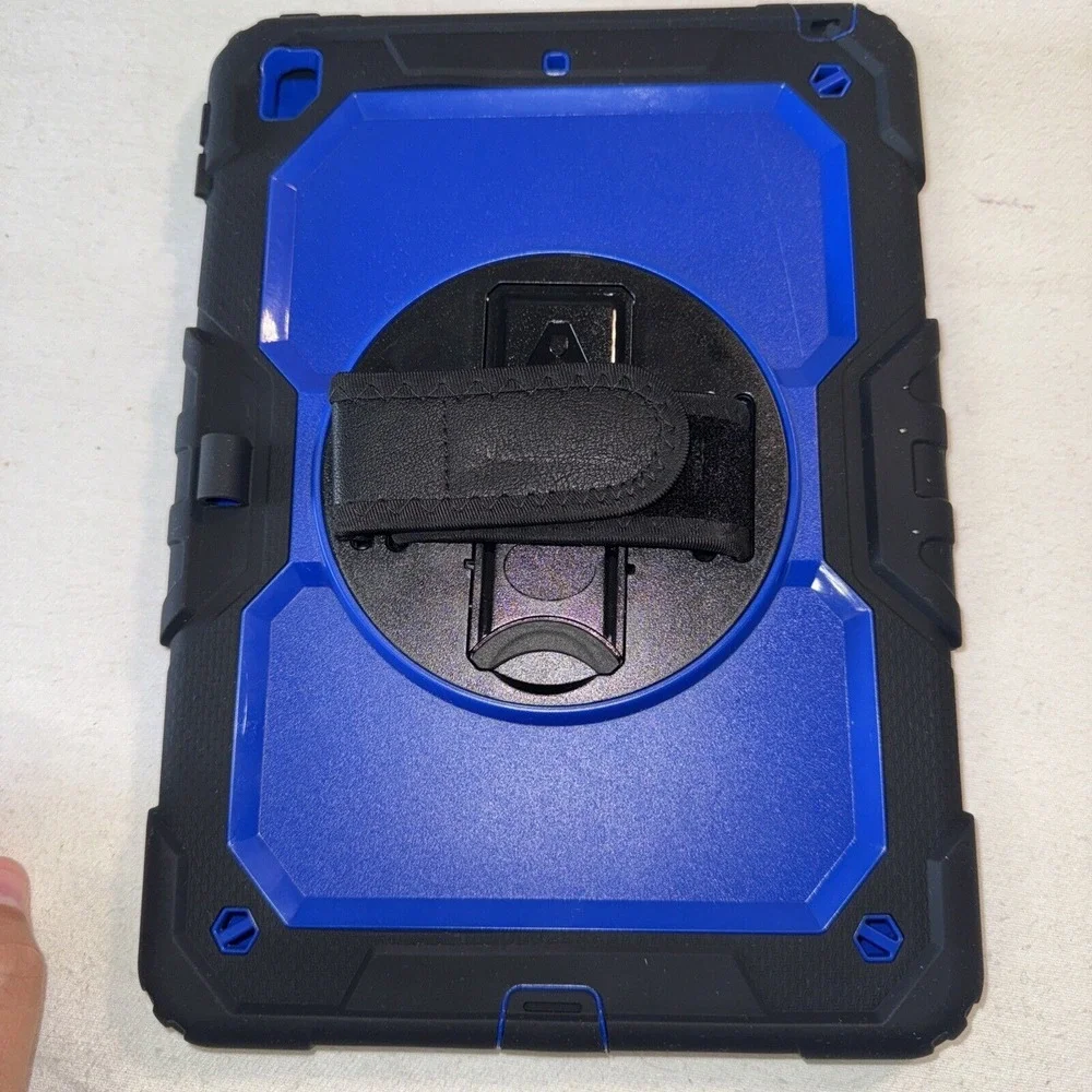 Fashion Defense‎ Case Tablet Protective Case. Shock Resistant Blue iPad 9th Gen